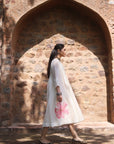 Zaynab Ivory Flower Jacket