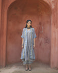 Zaynab Grey Back Puckering jacket