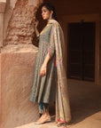 Nazneen Teal Blue Salwar