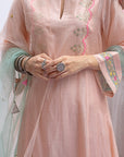 Gulnaaz scallop Puckering Kurta
