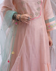 Gulnaaz scallop Puckering Kurta