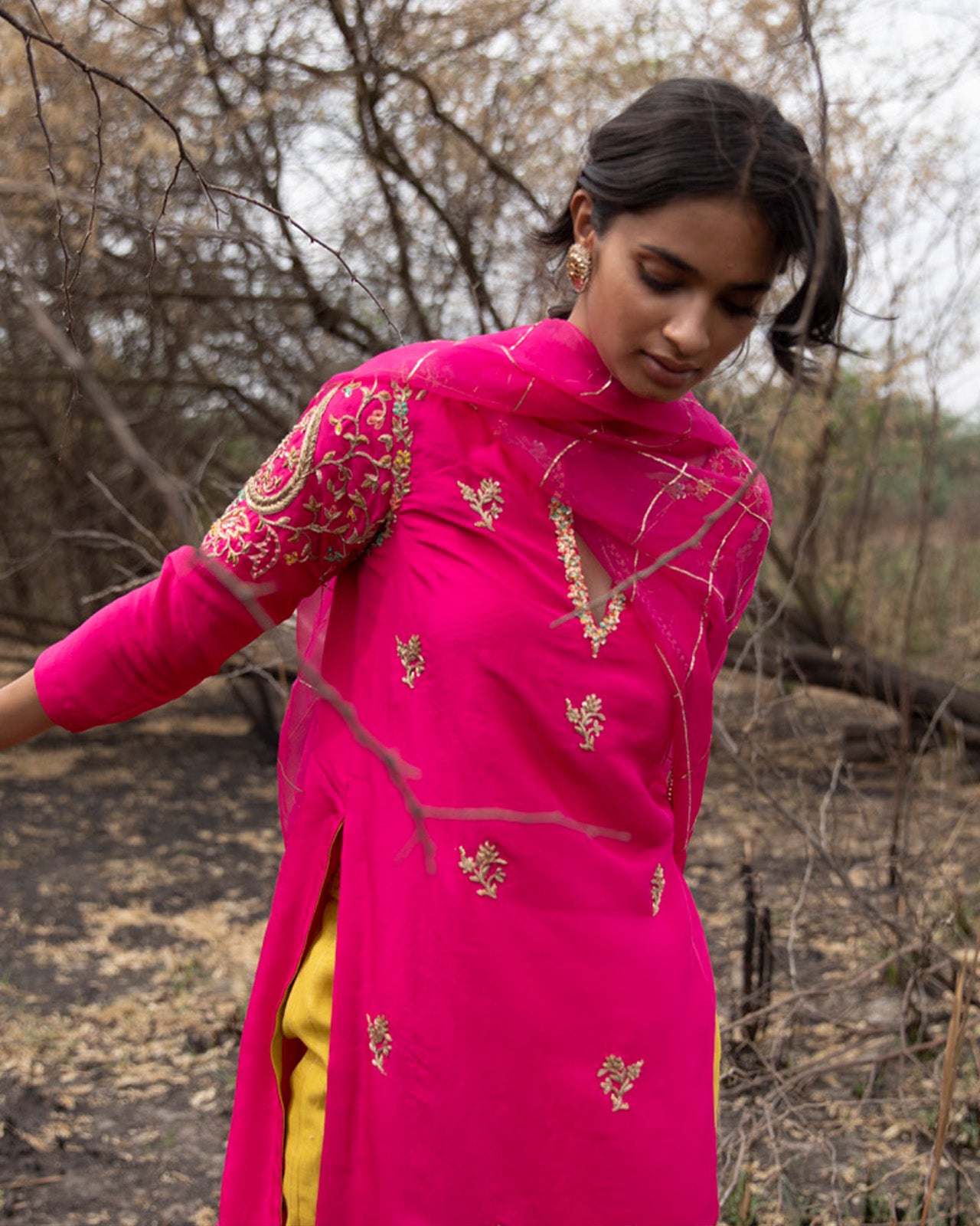 Heeriye Back Yoke Kurta