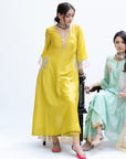Gulnaaz A-Line Pocket Kurta
