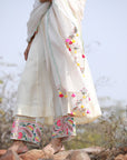 Bagh Ivory Jacket Kurta Set