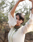 Bagh Pintuck Dress