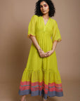 Life in Pink Tiered Dress