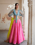 Zahra Hot Pink Lehenga