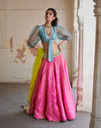 Zahra Hot Pink Lehenga