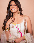 Chitrangda Singh Khel Ivory Gharara Set