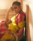 Khel Pink And Pastel Pintuck Kurta Set
