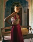 Khel Ruby Red Saree