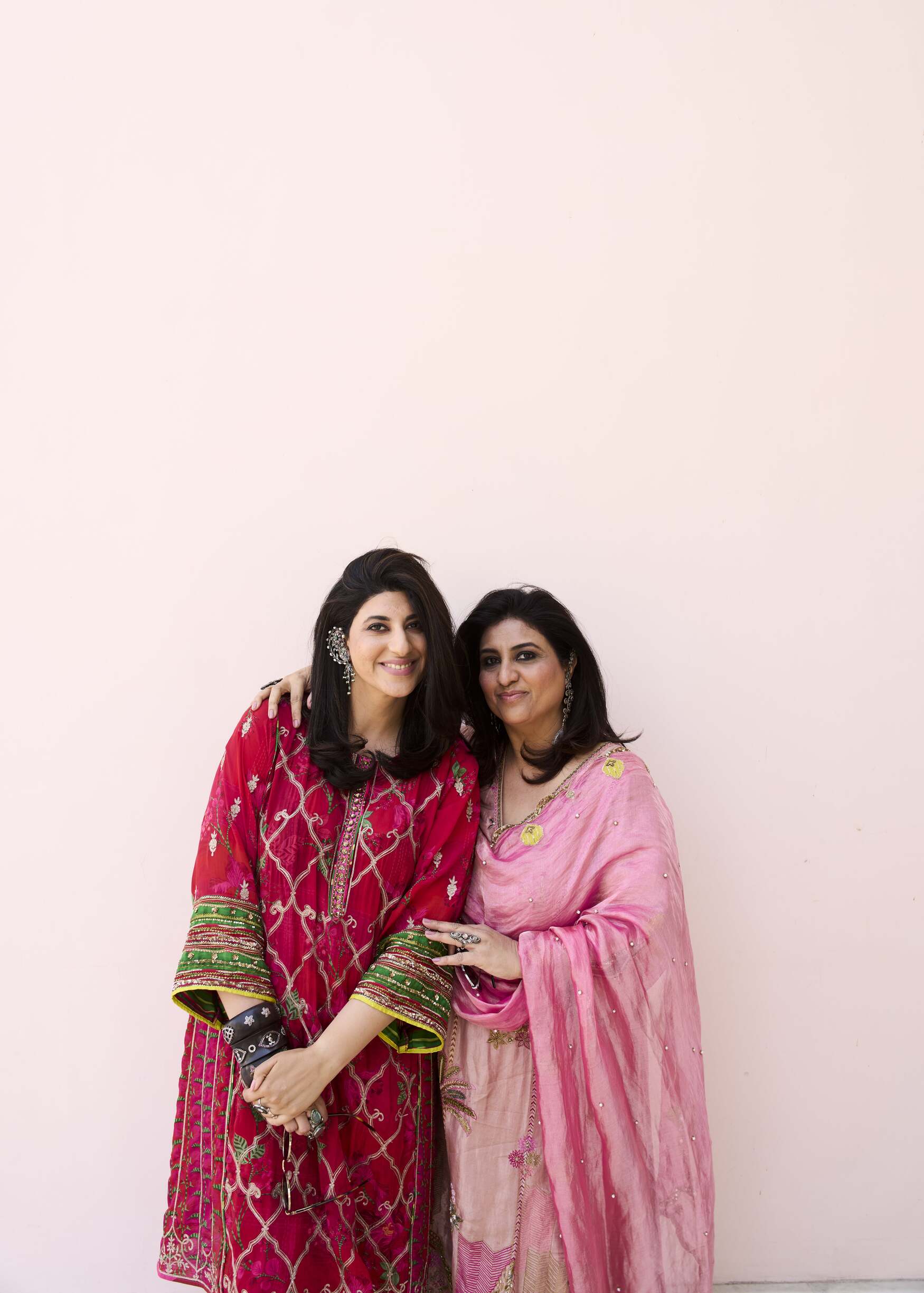 Ramniq Red Choga Style Kurta Set