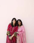 Ramniq Red Choga Style Kurta Set
