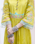 Gulnaaz Center Puckering Kurta Set
