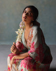 Gul Ice Blue Kaftan Dress