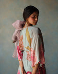 Gul Ice Blue Kaftan Dress