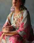 Gul Ice Blue Kaftan Dress