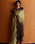 Mastani Black Stripes Kurta Set