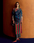 Mastani Pink Stripes Kurta Set