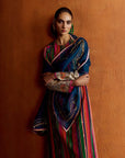 Mastani Pink Stripes Kurta Set