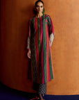 Mastani Pink Stripes Kurta Set