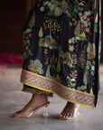 Nadira Black Kurta Set