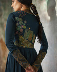 Nadira Teal Anarkali Set
