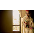 Nisbat Ivory Silk Dori Kurta Set