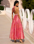 Retro Raani Candy Tissue Anarkali