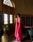 Retro Raani Candy Pearl Blouse Saree Set