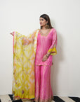 Fariba Tissue Printed Anarkali Set