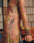 NILOUFER PASTEL PINK GULRANG ASYMMETRICAL KURTA SET