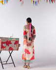 Sakhi Ivory Flower Printed Kurta Set