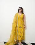 Sakhi Shraddha Kapoor Yellow Kurta Set