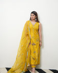 Sakhi Shraddha Kapoor Yellow Kurta Set