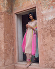 Safar Shimmer Foil Kurta Set