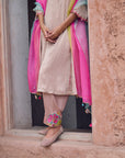 Safar Shimmer Foil Kurta Set