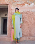 Safar Shimmer Foil Kurta Set