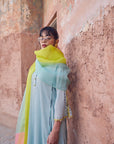 Safar Shimmer Foil Kurta Set