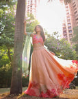 Gul Pastel Pink Prerna Mehra Floral Lehenga Set