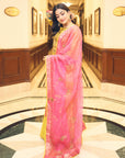 Rashmika Yellow Challi Sharara Kurta Set