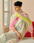 Zyra Ivory Nadira Printed Kurta Set