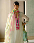 Zyra Ivory Gultara Kurta Set