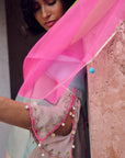 Safar Shimmer Foil Kurta Set
