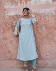 Safar Shimmer Foil Kurta Set