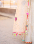 Nazneen Ivory Jaal Dupatta