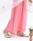 Gulnaaz Bright Pink Patti Palazzo