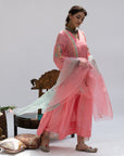 Gulnaaz Bright Pink Side Puckering Kurta