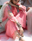 Gulnaaz Bright Pink Side Puckering Kurta