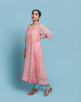 Life In Pink Blush Pink Side Panel Kurta Set